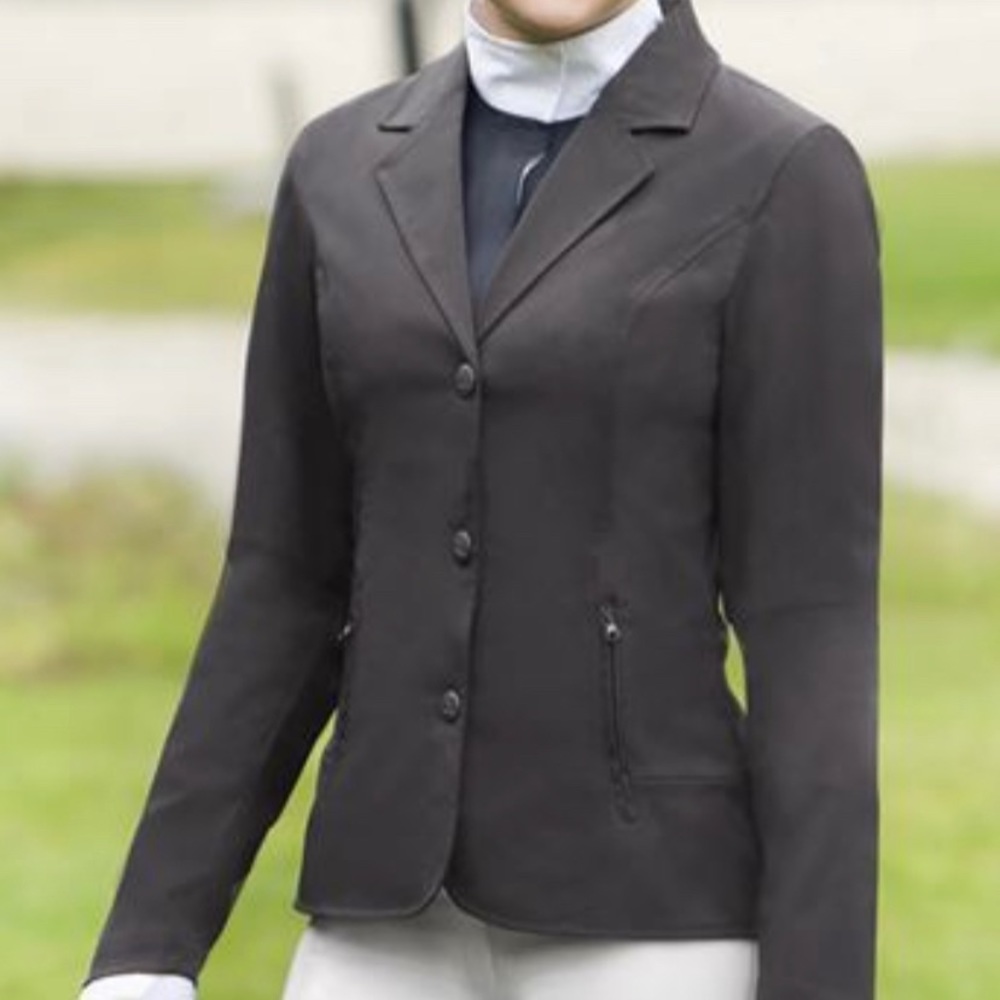 Equestrian Horze Adele Soft Shell Show Coat girls 11/12 year